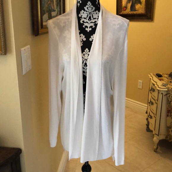 💫 Diktons Barcelona Classic drape collar, open front long-sleeved Knit Cardigan - Picture 1 of 12